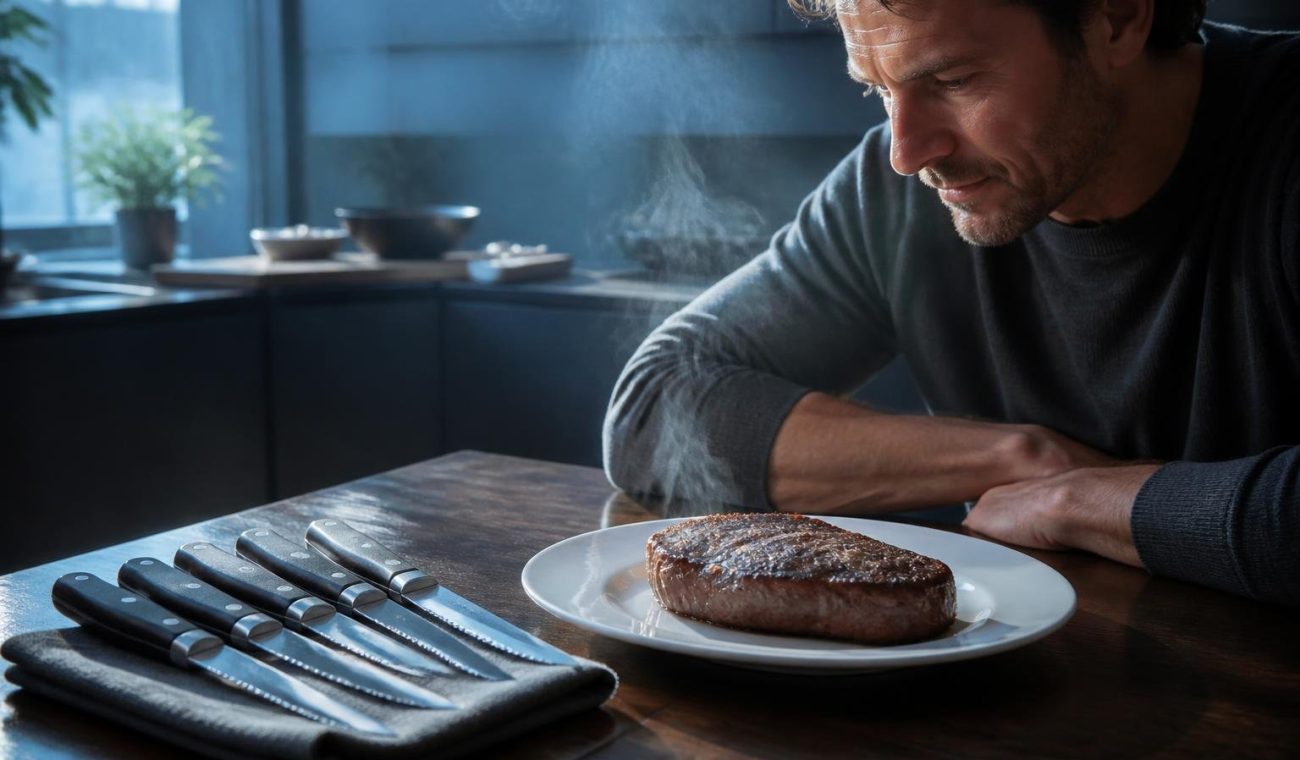 Elevate Your Dining Experience: The Sensory Power of a Serrated Steak Knife Set